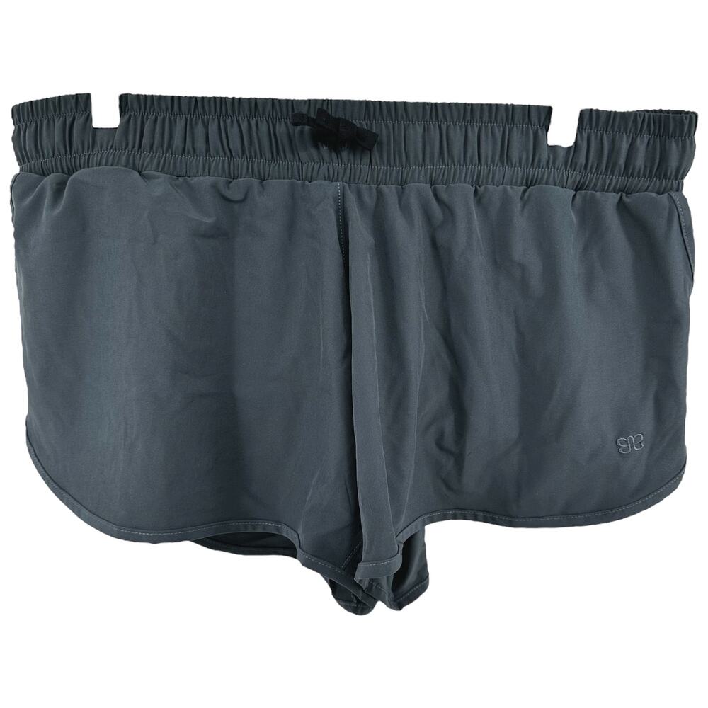 Albion Sprinter Shorts Pockets Wicking Built-In Liner High Rise Gray XL NWOT